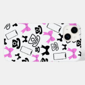 Bogen en telefoons iPhone Case (Achterkant (horizontaal))