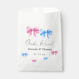 Bogen Geslacht onthullen. Meisje of Jongen Bedankzakje
