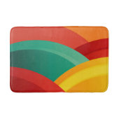 Bogen in levendige kleuren badmat (Voorkant)