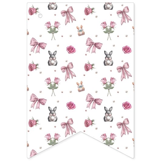 Bogen, Konijntjes en Bloemen Vlaggetjes (Tweede vlag)