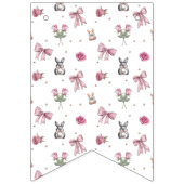 Bogen, Konijntjes en Bloemen Vlaggetjes (Derde vlag)