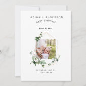 Bogen naar Bros Baby Sprinkle Uitnodiging (Voorkant)