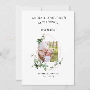 Bogen naar Bros Baby Sprinkle Uitnodiging
