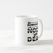 Bogen Nock'em Dead Grappige Jachtmok Koffiemok (Voorkant rechts)