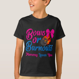 Bogen of Burnouts mammie houdt van je sekse T-shirt