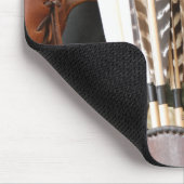 Bogen, pijlen en vijvers, voor boogschieten muismat (Hoek)