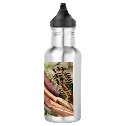 Bogen, pijlen en vijvers, voor boogschieten waterfles (Rechts)