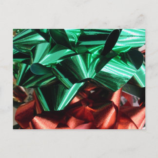 Bogen van de Folie van Kerstmis de Metaal (Groen & Feestdagenkaart