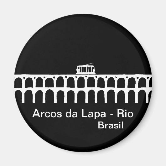 Bogen van Lapa - Rio de Janeiro Magneet (Voorkant)