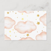 Bogen voor Baby, Twinkle Twinkle Little Star Informatiekaartje (Achterkant)