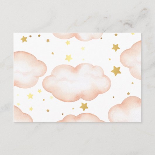 Bogen voor Baby, Twinkle Twinkle Little Star Informatiekaartje (Achterkant)