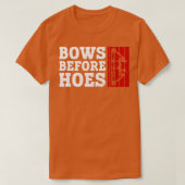 Bogen voor slangen bootje archer t-shirt (Design voorkant)