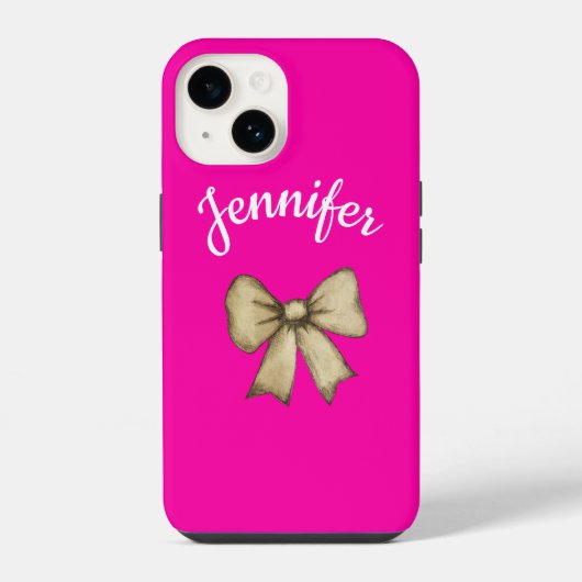 Bogen zijn schattig iPhone hoesje (Achterkant)
