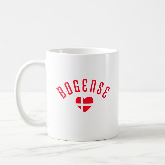 BOGENSE Denmark Heart Koffiemok (Links)