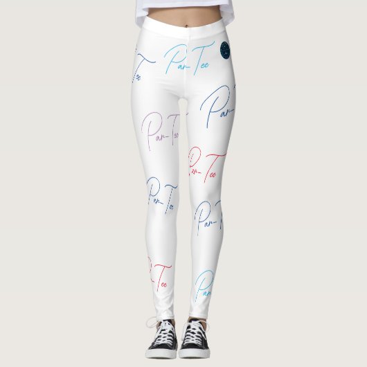 Bogey Bros Kleding Golfen Leggings Fun Par-T-shirt (Voorkant)