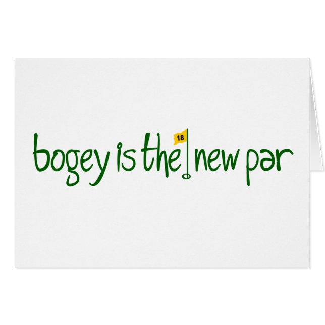 Bogey is de nieuwe pas (Voorkant Horizontaal)