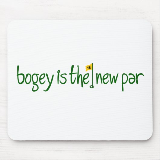 Bogey is de nieuwe pas muismat (Voorkant)