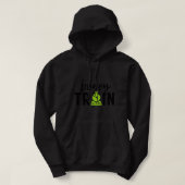 Bogey Train Golf T Premium Hoodie (Design voorkant)