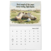 Bogeys, Birdies en Alles Ertussen Grappige Golf Kalender (Mar 2027)