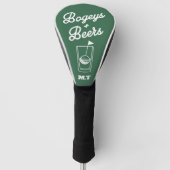 Bogeys en Beers Golf Cup Dag Golfheadcover (Voorkant)