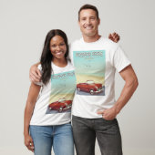 Bognor Regis  poster voor reizen langs de kust T-shirt (Unisex)