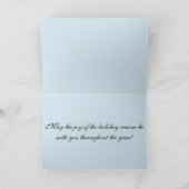 BOGO Colts Blauwe Kerstkaart Feestdagen Kaart (Binnen)