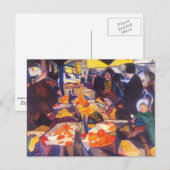 Bogomazov - Sennoy Market, Kiev, Briefkaart (Voorkant / Achterkant)