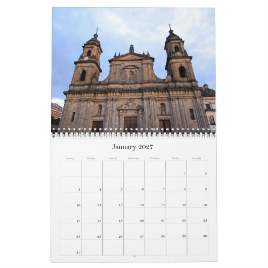 bogota 2026 kalender (Jan 2027)
