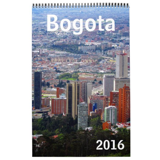 bogota colombia 2016 kalender (Hoes)