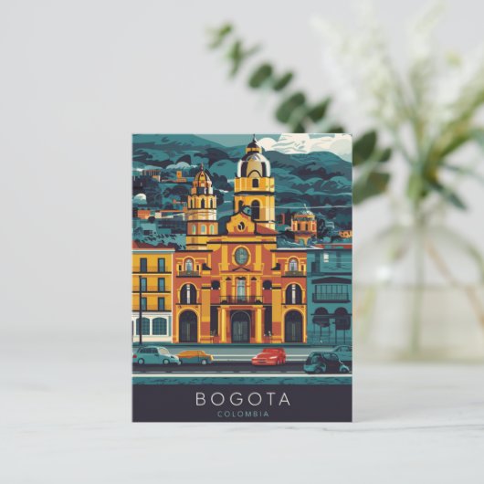 Bogota, Colombia Briefkaart (Staand voorkant)