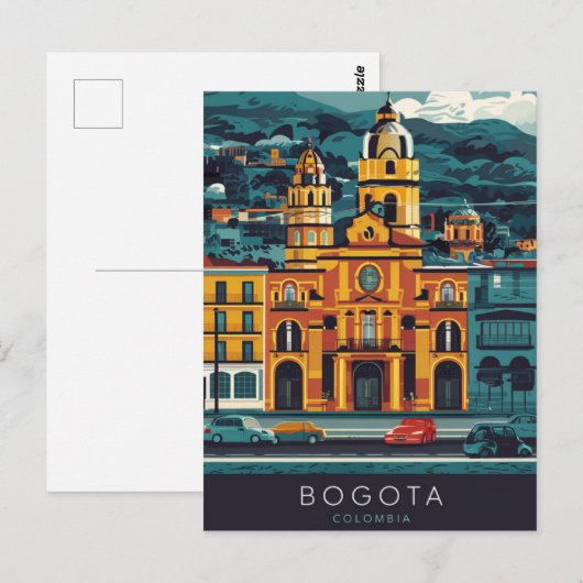 Bogota, Colombia Briefkaart (Voorkant / Achterkant)