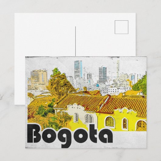 Bogota Colombia  Briefkaart (Voorkant / Achterkant)