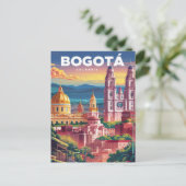 Bogota, Colombia Briefkaart (Staand voorkant)