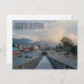 Bogotá Colombia Briefkaart (Voorkant / Achterkant)