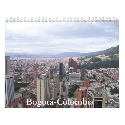 Bogotá-Colombia Calendar Kalender (Hoes)