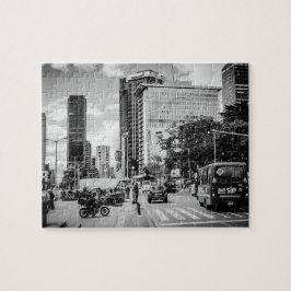 Bogotá, Colombia City Streets Legpuzzel