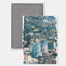 Bogota Colombia Cityscape Uitzicht