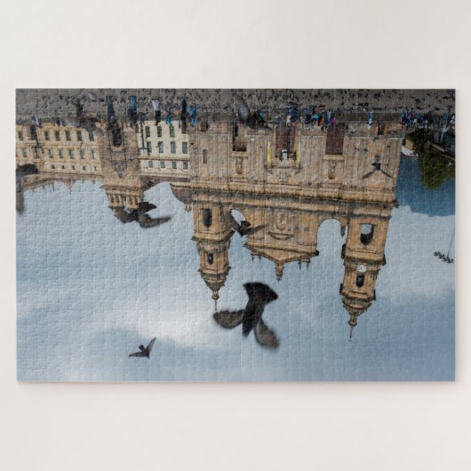 Bogota Colombia De neo-klassieke kathedraal op Pla Legpuzzel (Horizontaal)