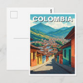 Bogota Colombia La Candelaria Briefkaart (Voorkant / Achterkant)