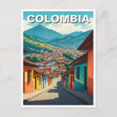 Bogota Colombia La Candelaria Briefkaart (Voorkant)
