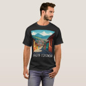 Bogota Colombia La Candelaria T-shirt (Voorkant volledig)