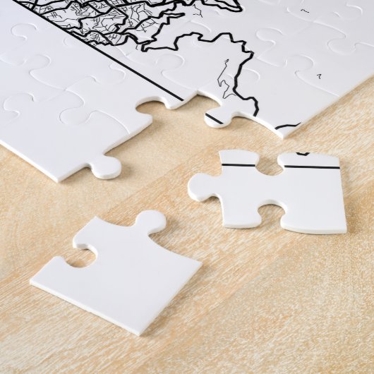 Bogota Colombia Legpuzzel (Zijkant)