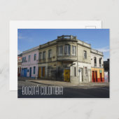 Bogotá Colombia Old Building Briefkaart (Voorkant / Achterkant)
