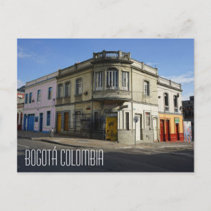 Bogotá Colombia Old Building Briefkaart