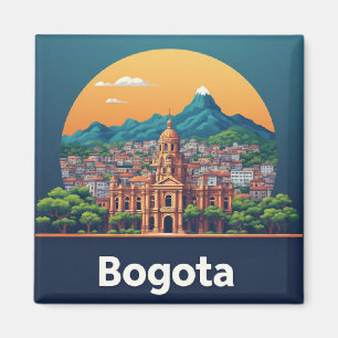 Bogotá Colombia Reis herinnering Voor Stadsliefheb Magneet