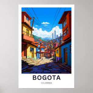 Bogota Colombia Reisprint Poster