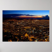 Bogotá Colombia Reizen Poster (Voorkant)