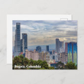 Bogotá, Colombia Skyline Briefkaart (Voorkant / Achterkant)