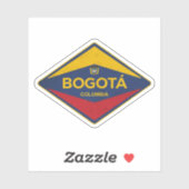 Bogota Colombia  Sticker (Vel)