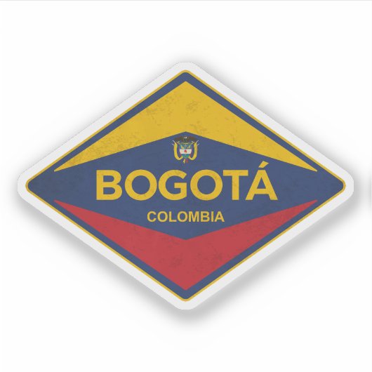 Bogota Colombia  Sticker (Voorkant)